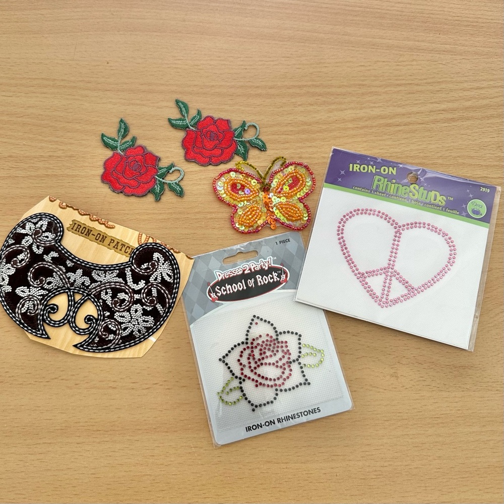 NEW Iron on patches
